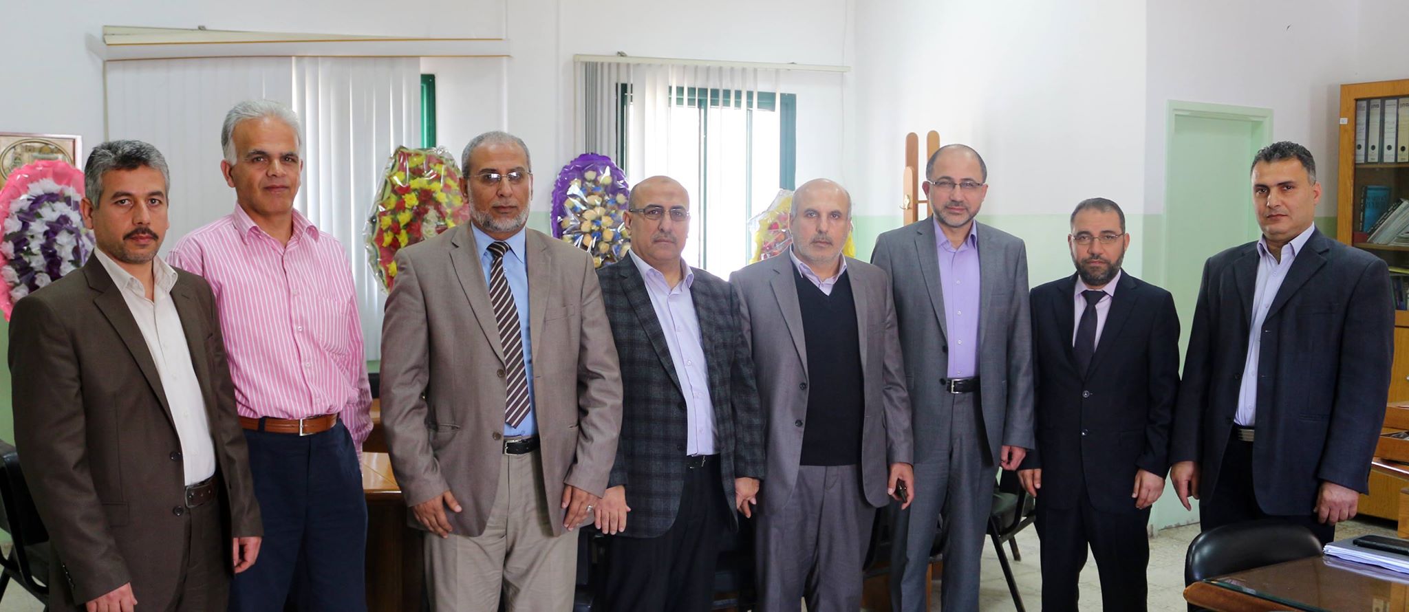 وفد من جامعة الأقصى يزور الإدارة العامة لتنمية القوى البشرية بوزارة الصحة