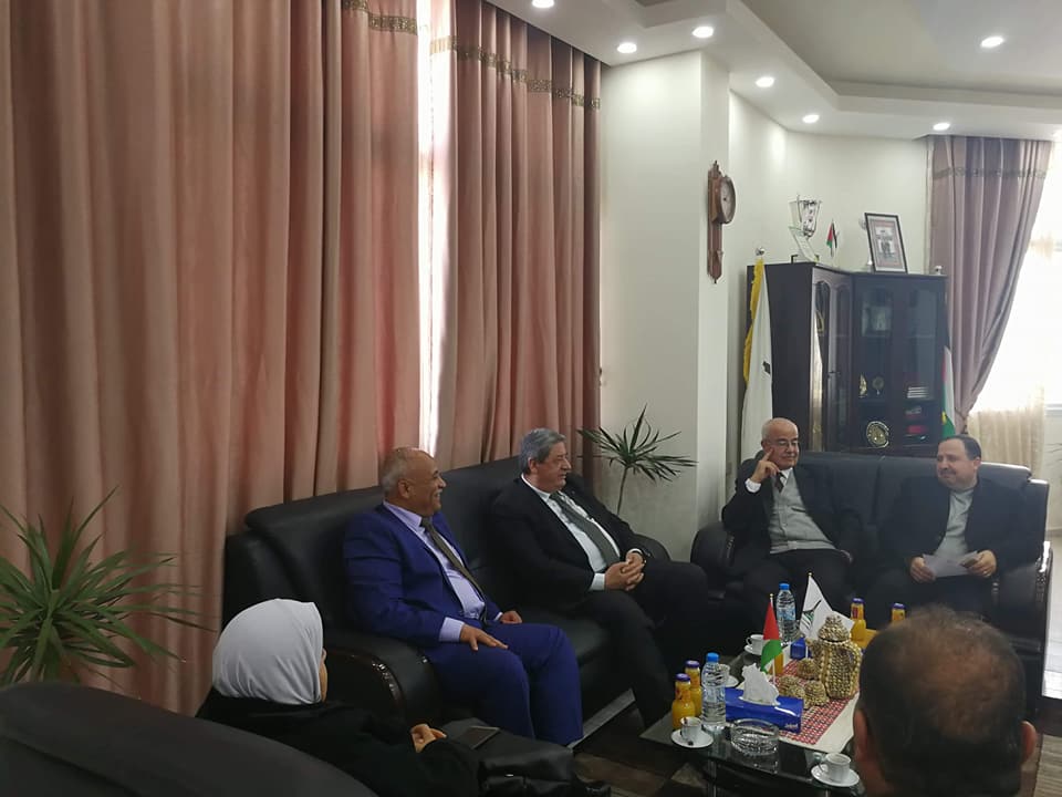 معالي رئيس الجامعة يستقبل وكيل وزارة التنمية الاجتماعية