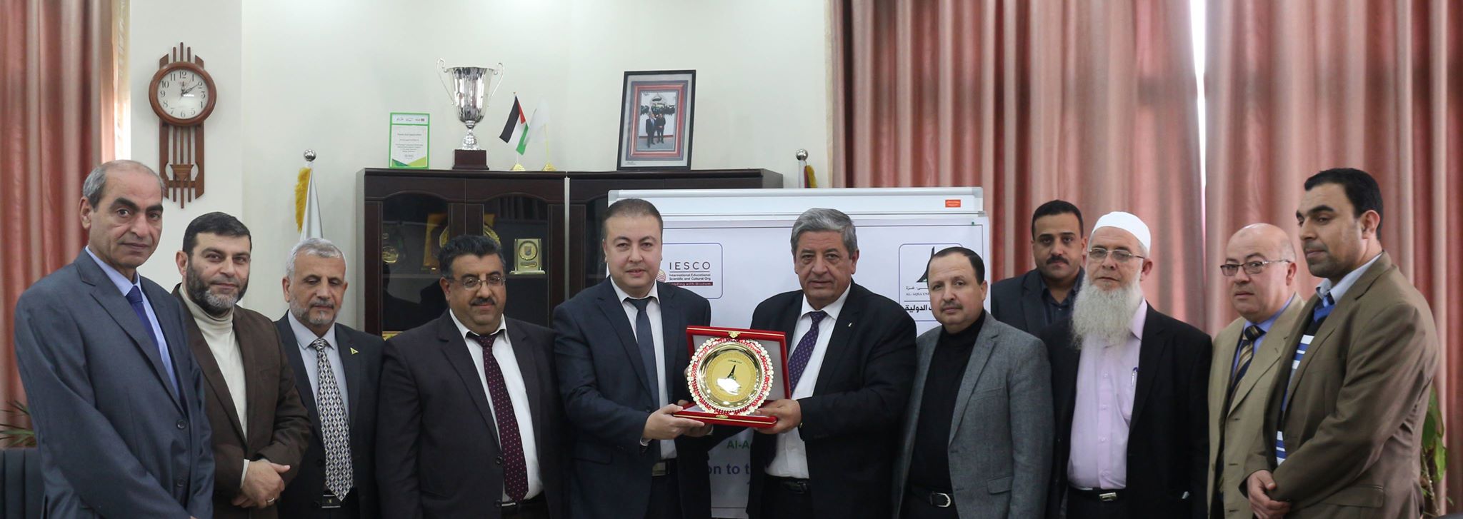 جامعة الأقصى توقع مذكرة تفاهم مع المؤسسة الدولية للتربية والعلوم والثقافة (ايسكو)