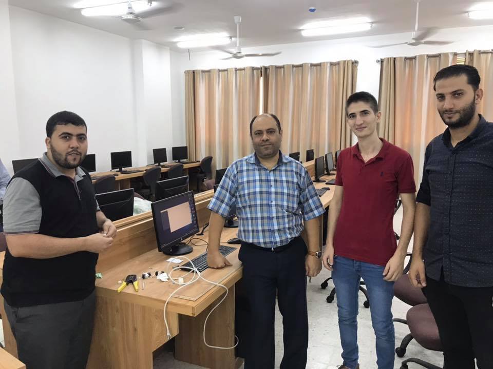 شؤون تكنولوجيا المعلومات في جامعة الأقصى تنهي تجهيز ثلاثة مختبرات حاسوب جديدة
