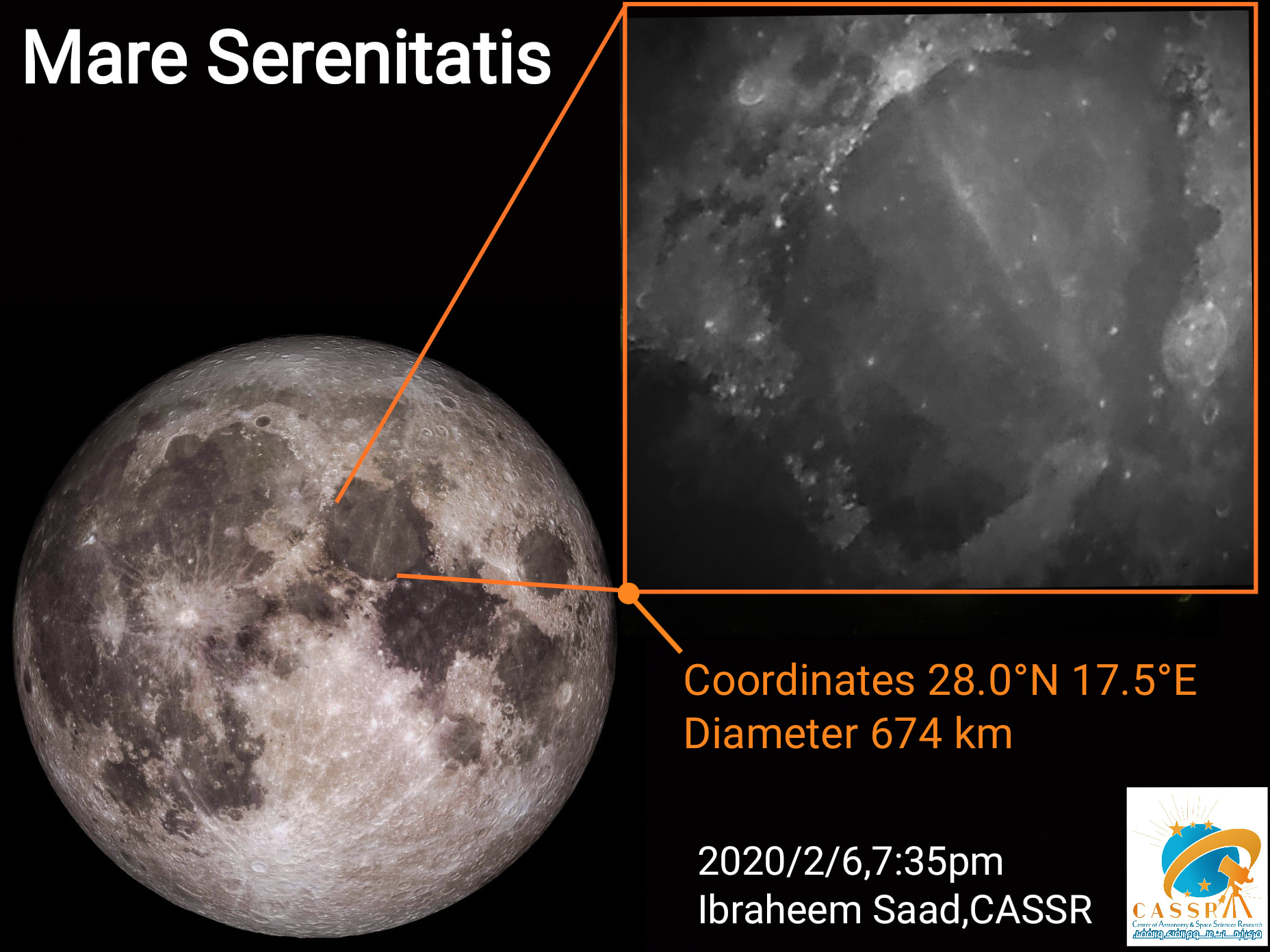 بحر الصفاء Mare Serenitatis