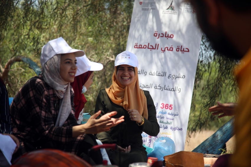 عمادة خدمة المجتمع والتعليم المستمر بالتعاون مع مؤسسة عبد المحسن القطان تنفذ أولى فعاليات مبادرة 