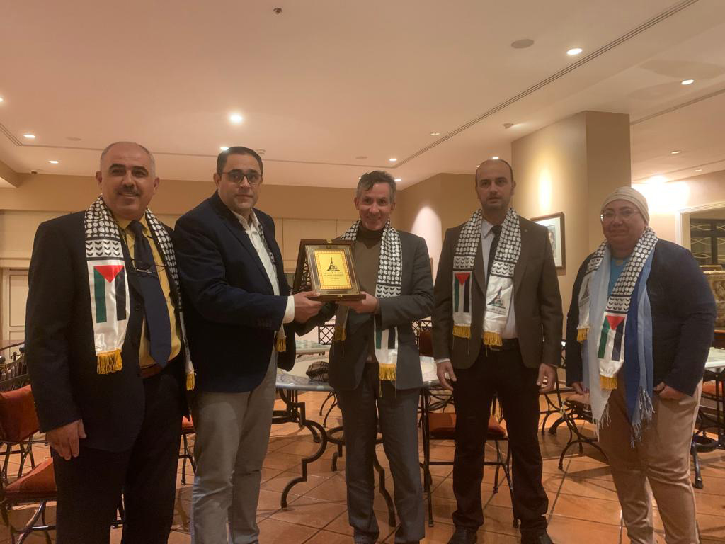 وفد من جامعة الأقصى يشارك في مشروع التحول الرقمي